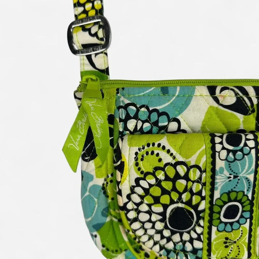 Vera bradley limes up crossbody bag retired pattern